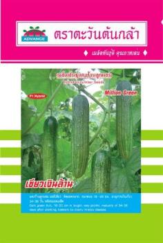 hạt giống dưa leo F1 Thái Lan chất lượng cao (Cucumber Seed) "Million Green" (18-20 cm)
